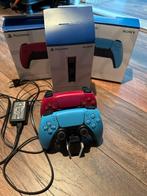 2 Dualsense PS5 Controllers + Charging Station, Spelcomputers en Games, Spelcomputers | Sony PlayStation Consoles | Accessoires