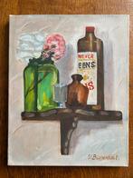 Stilleven met jeneverfles, Ophalen of Verzenden