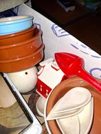 GRATIS Schaaltjes, retro bussen , e.d, Huis en Inrichting, Keuken | Tupperware, Ophalen, Gebruikt, Schaal