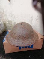 Nederlandse brodie helm jaren '50 schuurvondst, Verzamelen, Militaria | Algemeen, Ophalen of Verzenden, Landmacht, Nederland, Helm of Baret