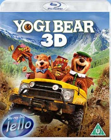 Blu-ray 3D: Yogi Bear (2010 Dan Aykroyd) UK, niet NLO/G beschikbaar voor biedingen