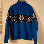 HUMAN NATURE LAMS WOLBLEND SCHIPPERSTRUI M, Kleding | Heren, Truien en Vesten, Ophalen of Verzenden, Maat 48/50 (M), Blauw, Gedragen