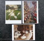 Ansichtkaarten Musée d'Orsay schilderijen kunst Monet Degas, Ophalen of Verzenden, 1980 tot heden, Ongelopen, Frankrijk