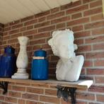 Mooi tuinbeeld / borstbeeld, Tuin en Terras, Tuinbeelden, Ophalen, Zo goed als nieuw, Beton, Mensenbeeld