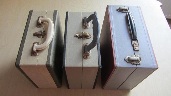 Diverse platenkoffers voor singles, Muziek en Instrumenten, Behuizingen en Koffers, Gebruikt, Overige instrumenten, Ophalen of Verzenden