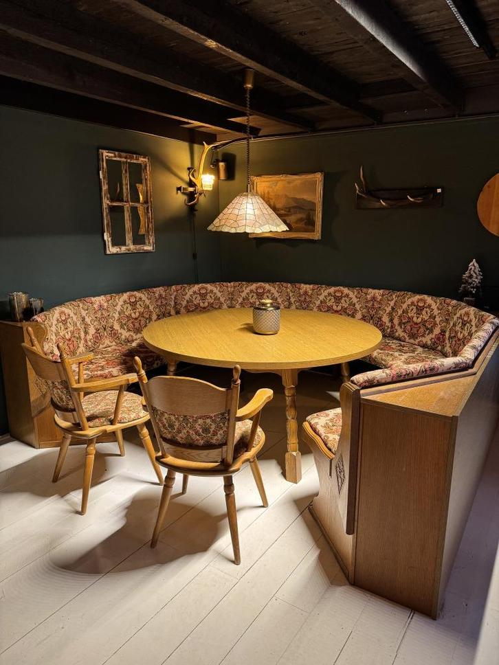 Zithoek | Alpen Set | Ronde zithoek | Rondzit | Eethoek, Huis en Inrichting, Banken | Complete zithoeken, Ophalen