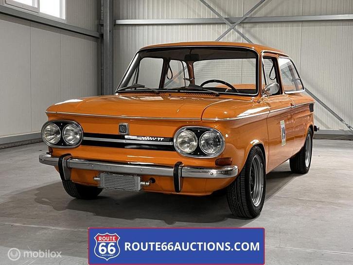 NSU TT | 1971 | Route 66 Auctions, Auto's, Oldtimers, Bedrijf, Te koop, Overige merken, Benzine, Overige carrosserieën, Handgeschakeld