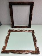 2 Houten antieke lijsten ook als dienblad te gebruiken, Antiek en Kunst, Antiek | Woonaccessoires, Ophalen of Verzenden