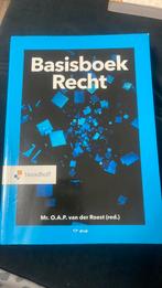 O.A.P. van der Roest - Basisboek Recht, Boeken, Ophalen of Verzenden, O.A.P. van der Roest, Zo goed als nieuw