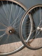2 Vintage Racefiets Wielen ARAYA Japan, Fietsen en Brommers, Fietsonderdelen, Ophalen, Gebruikt, Racefiets, Wiel