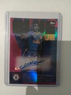 Topps Signed Marcel Desailly Chelsea Kaart, Ophalen of Verzenden, Zo goed als nieuw, Buitenlandse clubs, Spelerskaart