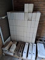 Kalkzandsteenblokken 437x100x198 mm, 50 stuks, Doe-het-zelf en Verbouw, Metselstenen, Ophalen, Gebruikt, Kalkzandstenen