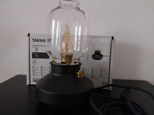 Olielamp dimbaar met lamp Ikea, Huis en Inrichting, Lampen | Vloerlampen, Nieuw, Minder dan 100 cm, Glas, Kunststof, Metaal, Ophalen