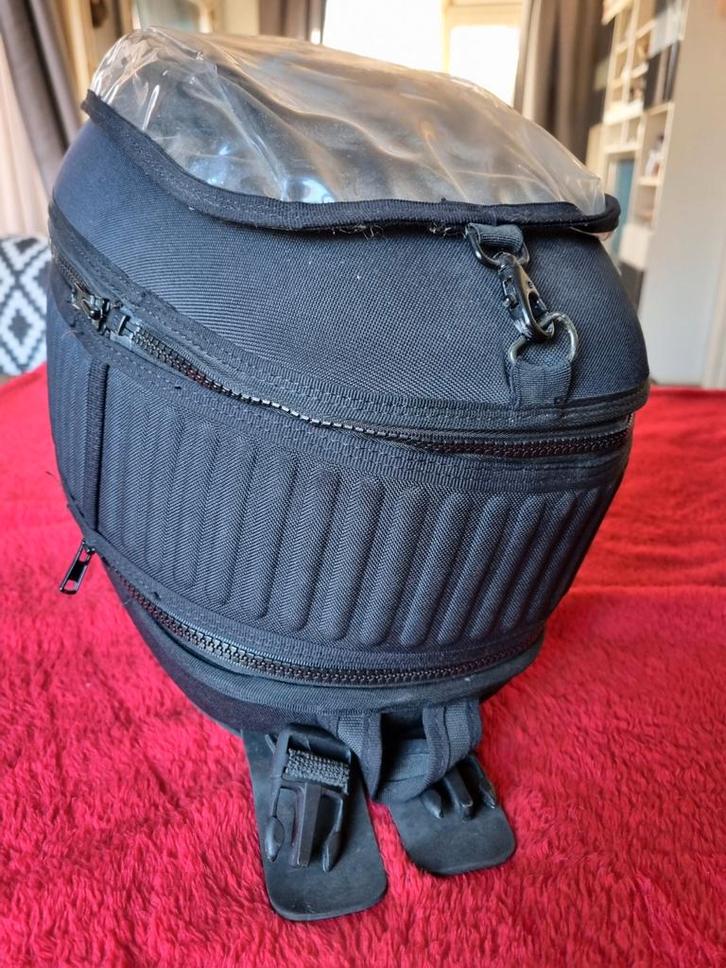 BMW Tanktas ZGAN met Regenhoes en Magneten, Motoren, Accessoires | Koffers en Tassen, Zo goed als nieuw, Ophalen of Verzenden