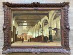 Erens - Haarlem Bakenesserkerk- in houten lijst 85,5 x 65, Ophalen