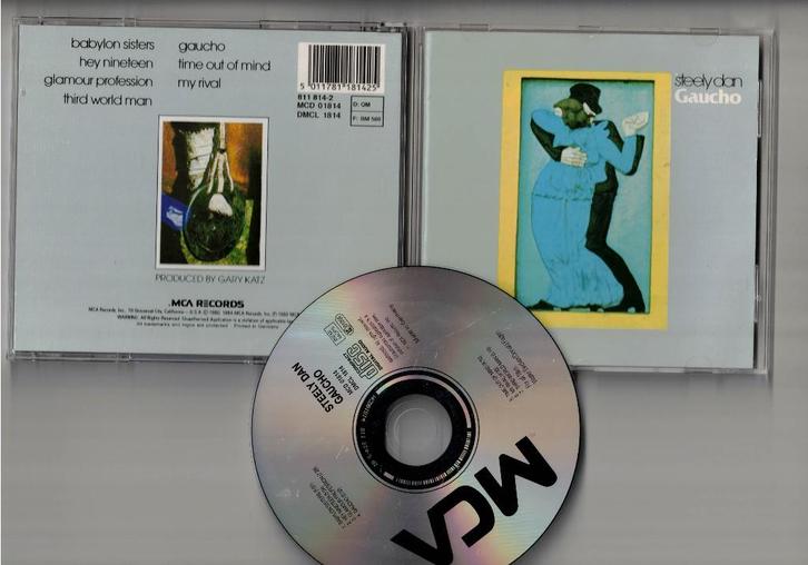 STEELY DAN CD Gaucho, Cd's en Dvd's, Cd's | Pop, Zo goed als nieuw, 1960 tot 1980, Ophalen of Verzenden