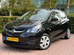 Opel Karl 1.0 Ecoflex 5DR 2017 Zwart Airco Cruise NAP 1E EIG, Auto's, Voorwielaandrijving, 839 kg, 74 pk, Zwart