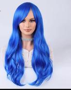 Blauwe Pruik 70cm - Retour artikel, Yarspa, Nieuw, Ophalen of Verzenden, Yarspa