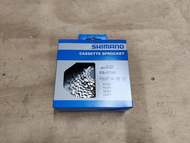 Shimano 105 CS-5700 11-28 10 speed Cassette, Fietsen en Brommers, Fietsonderdelen, Nieuw, Racefiets, Derailleur of Ketting, Ophalen of Verzenden