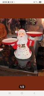 Grote kerstman met dienbladen 45 hoog en 50 breed., Ophalen of Verzenden