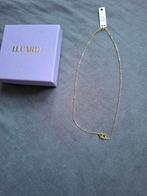 nieuw gouden ketting met 2 hartjes, Sieraden, Tassen en Uiterlijk, Verstelbaar, Nieuw, Ophalen of Verzenden, Goud