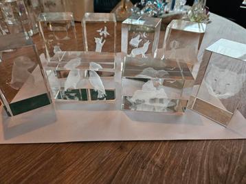 Glazen Beeldjes Collectie 1 beschikbaar voor biedingen