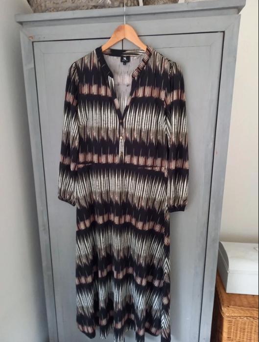 K-design jurk L, Kleding | Dames, Jurken, Zo goed als nieuw, Onder de knie, Ophalen of Verzenden