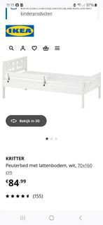 Kinderbed / Peuterbed Ikea, Ophalen, Overige materialen, Gebruikt, Wit