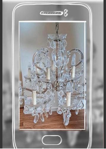 Kroonluchter “hotel chique” en sfeervol hanglamp lamp beschikbaar voor biedingen