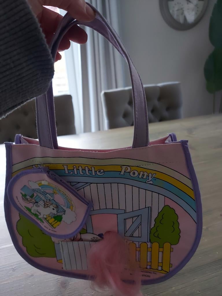 My little pony g1 tasje, Ophalen, Minder dan 30 cm, Rugtas, Nieuw
