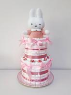 Roze Nijntje luiertaart voor een Babyshower of geboorte, Ophalen of Verzenden, Nieuw