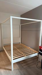 Ikea hemelbed (140*200), Ophalen, Wit, 140 cm, Zo goed als nieuw
