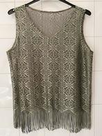 Dames top kant achtig heel apart ca mt 42, Maat 42/44 (L), Nieuw, Ophalen of Verzenden, Zonder mouw