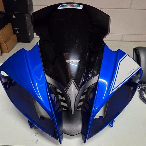 Topkuip Yamaha R6 blauw paars 2008-2017 met zwarte MRA ruit, Motoren, Onderdelen | Yamaha, Gebruikt, Ophalen of Verzenden