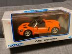 1:18 | Welly | Opel Speedster | Oranje | OVP, Hobby en Vrije tijd, Modelauto's | 1:18, Ophalen of Verzenden, Zo goed als nieuw