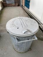 Amsterdamse verzinkte vuilnisbak, Huis en Inrichting, Woonaccessoires | Prullenbakken, Ophalen, Gebruikt, 50 tot 75 cm, 40 liter of meer