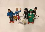 Kuifje Tin Tin TinTin complete set 1975 Bully figuurtjes, Verzamelen, Stripfiguren, Gebruikt, Ophalen of Verzenden, Beeldje of Figuurtje