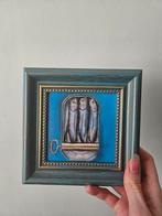 Echte ingelijste blikvanger, Overige materialen, Minder dan 50 cm, Nieuw, Ophalen of Verzenden