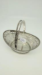 Heel gaaf antiek zilveren bonbonmandje met hengsel uit 1920!, Antiek en Kunst, Ophalen of Verzenden, Zilver