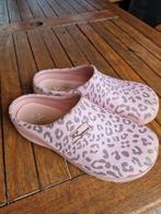 Klompen, tuinschoenen roze panterprint. Mt 37, Ophalen of Verzenden, Zo goed als nieuw, Roze, Werkschoenen