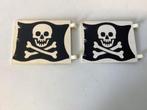 Lego piraten vlag Jolly Roger, Gebruikt, Ophalen of Verzenden, Lego, Losse stenen