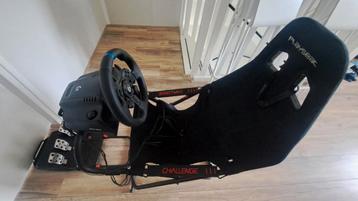 Playseat Challenge Logitech G920 racestuur en pedalen beschikbaar voor biedingen