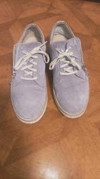 Durea 6265 nubuck leer sneakers maat 39 H, Durea, Blauw, Ophalen of Verzenden, Sneakers of Gympen