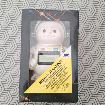 uniek vintage robot spaarpot nasa ruimteman digitaal  beschikbaar voor biedingen