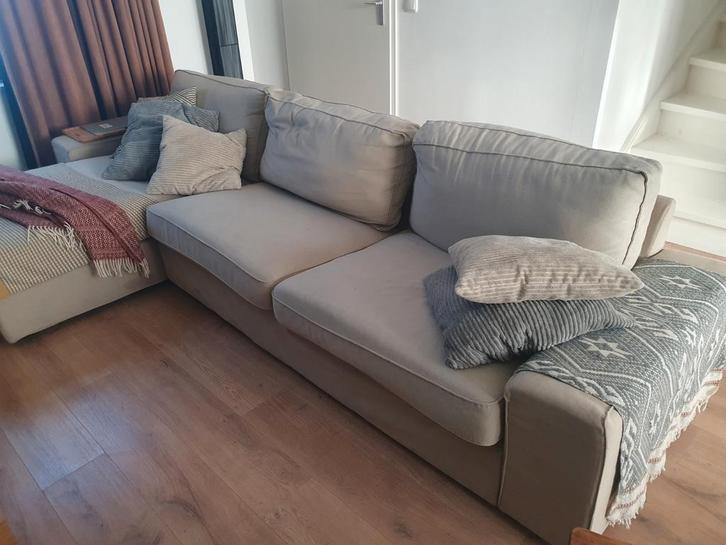 Gratis Ikea Kivik 4-zitsbank, Huis en Inrichting, Banken | Bankstellen, Gebruikt, Tweepersoons, 75 tot 100 cm, Ophalen
