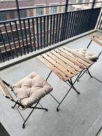 Patio chair and table set, Tuin en Terras, Tuinsets en Loungesets, Ophalen of Verzenden, Zo goed als nieuw, Bijzettafel, 2 zitplaatsen