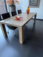 Design Eettafel en Salontafel van merk van Rossum, Huis en Inrichting, Tafels | Eettafels, Ophalen, 100 tot 150 cm, Eikenhout