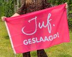 Juf geslaagd! Vlag, Ophalen of Verzenden, Zo goed als nieuw