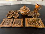 Tunesisch Aardewerk Servies - Handgemaakt & Uniek!, Ophalen, Gebruikt, Overige stijlen, Aardewerk