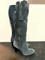 YV3131: Vintage 90s Unisa boots laarzen Size: 39, Kleding | Dames, Schoenen, Gedragen, Blauw, Unisa, Ophalen of Verzenden